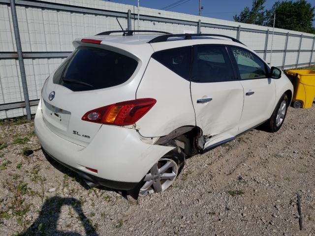 Photo 4 from auction – 2009 NISSAN MURANO S with VIN JN8AZ18W69W151402
