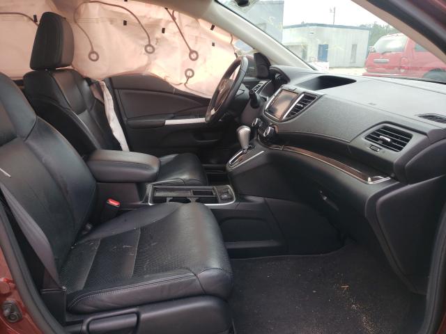Photo 5 from auction – 2016 HONDA CR-V TOURI with VIN 5J6RM4H90GL054102