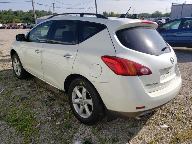 Photo 3 from auction – 2009 NISSAN MURANO S with VIN JN8AZ18W69W151402