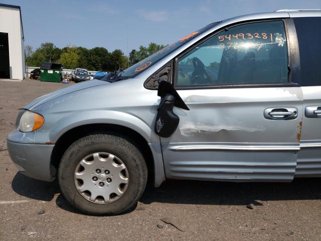 Photo 9 from auction – 2003 CHRYSLER TOWN & COU with VIN 2C8GP64L83R161514