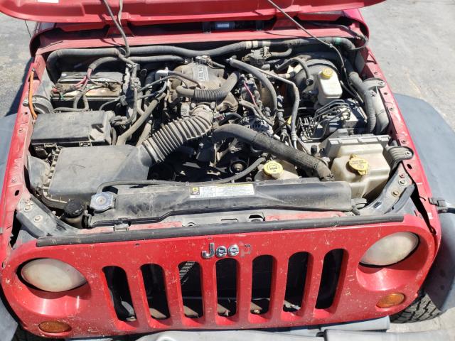 Photo 7 from auction – 2007 JEEP WRANGLER X with VIN 1J4FA24147L114155