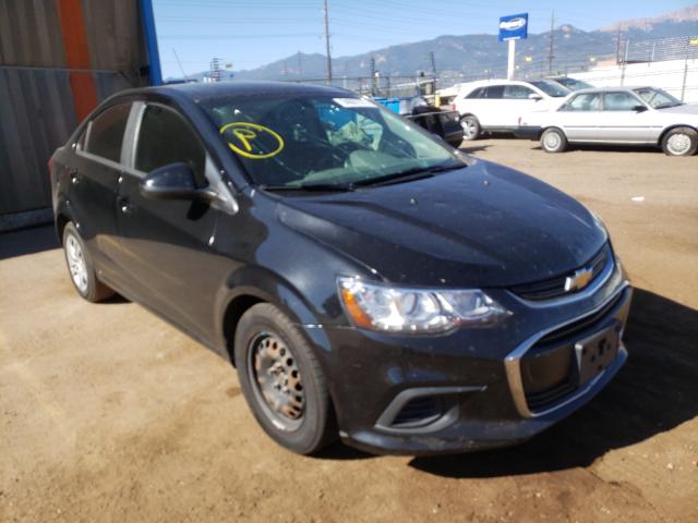 CHEVROLET SONIC LS 2017 with VIN 1G1JB5SH4H4125367 - Photo from auction