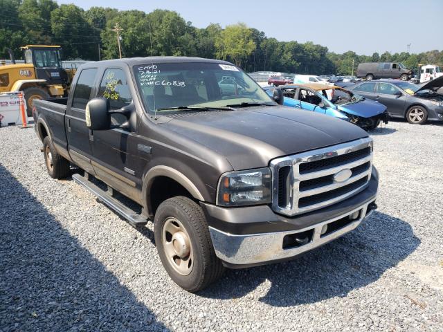 FORD F250 SUPER 2005 with VIN 1FTSW21P55EC60838 - Photo from auction