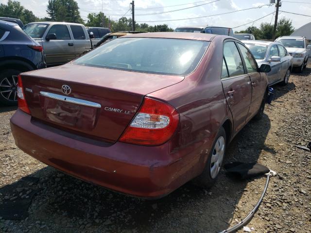 Photo 4 from auction – 2004 TOYOTA CAMRY with VIN 4T1BE32K34U333734