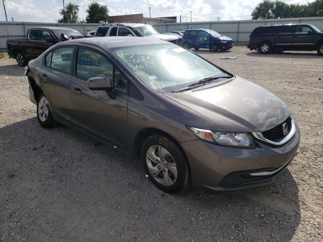 HONDA CIVIC LX 2014 with VIN 19XFB2F55EE034968 - Photo from auction