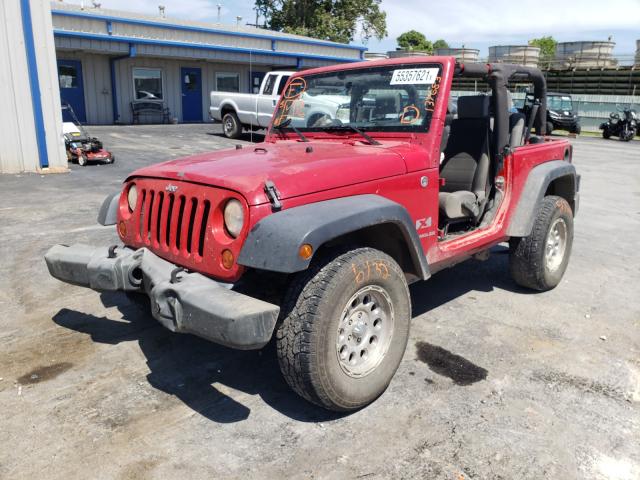 Photo 2 from auction – 2007 JEEP WRANGLER X with VIN 1J4FA24147L114155