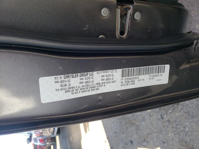 Photo 10 from auction – 2013 DODGE CHARGER SE with VIN 2C3CDXBG4DH550781