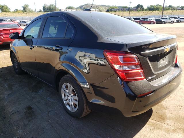 Photo 3 from auction – 2017 CHEVROLET SONIC LS with VIN 1G1JB5SH4H4125367