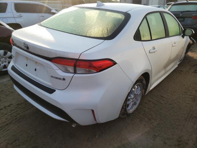 Photo 4 from auction – 2022 TOYOTA COROLLA LE with VIN JTDEAMDE0NJ037406