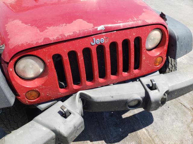 Photo 10 from auction – 2007 JEEP WRANGLER X with VIN 1J4FA24147L114155