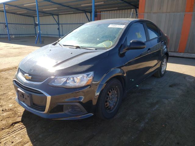 Photo 2 from auction – 2017 CHEVROLET SONIC LS with VIN 1G1JB5SH4H4125367