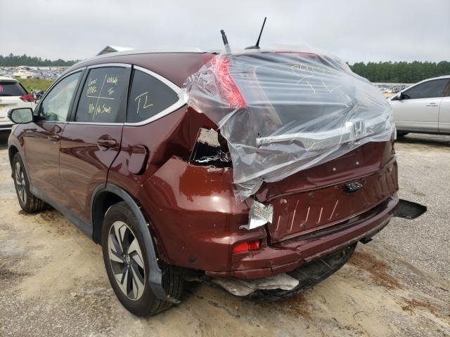 Photo 3 from auction – 2016 HONDA CR-V TOURI with VIN 5J6RM4H90GL054102