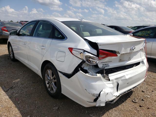 Photo 3 from auction – 2017 HYUNDAI SONATA SE with VIN 5NPE24AF4HH585609