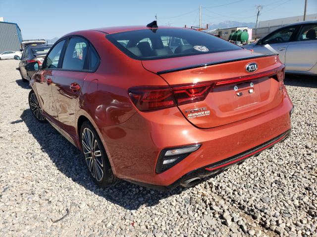 Photo 3 from auction – 2020 KIA FORTE GT with VIN 3KPF44AC5LE254989