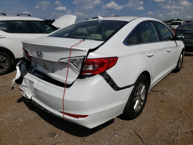 Photo 4 from auction – 2017 HYUNDAI SONATA SE with VIN 5NPE24AF4HH585609