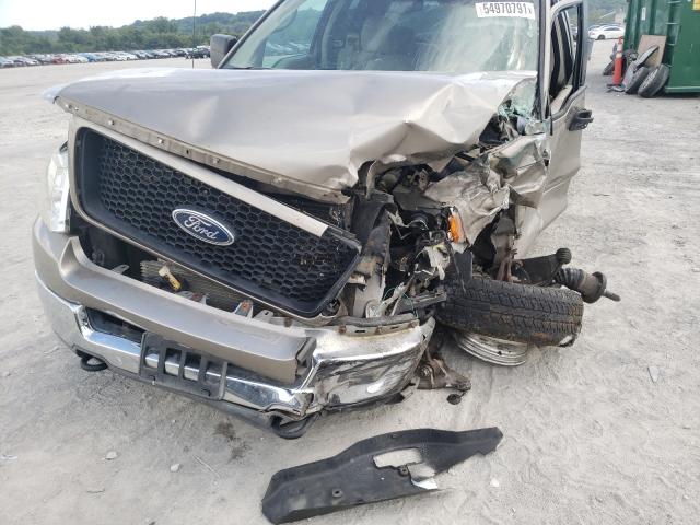 Photo 9 from auction – 2005 FORD F150 with VIN 1FTPX14555NA05582