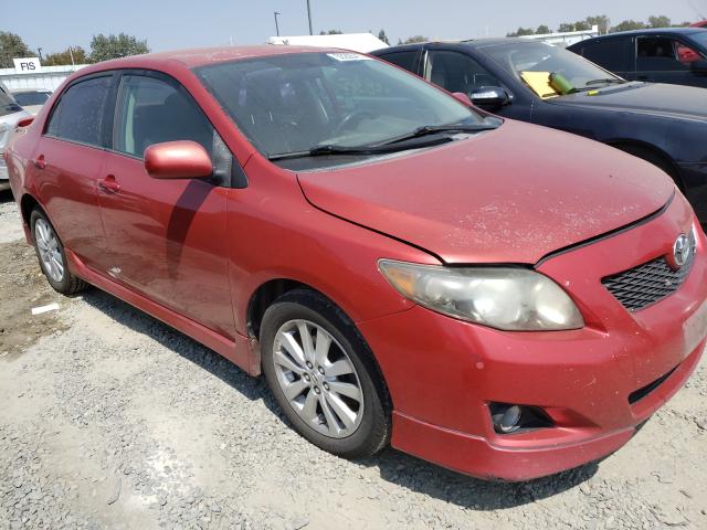 TOYOTA COROLLA BA 2009 with VIN 1NXBU40E09Z028995 - Photo from auction