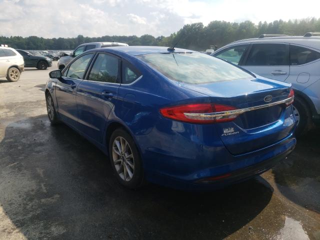 Photo 3 from auction – 2017 FORD FUSION SE with VIN 3FA6P0H73HR158759