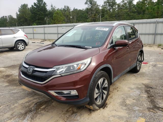 Photo 2 from auction – 2016 HONDA CR-V TOURI with VIN 5J6RM4H90GL054102