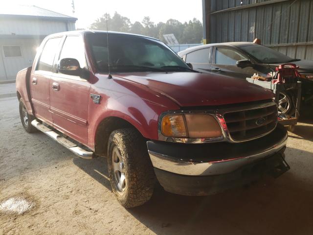 FORD F150 SUPER 2001 with VIN 1FTRW07W41KE17613 - Photo from auction