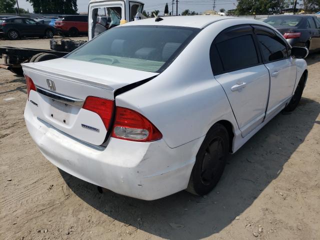 Photo 4 from auction – 2009 HONDA CIVIC HYBR with VIN JHMFA36269S001641