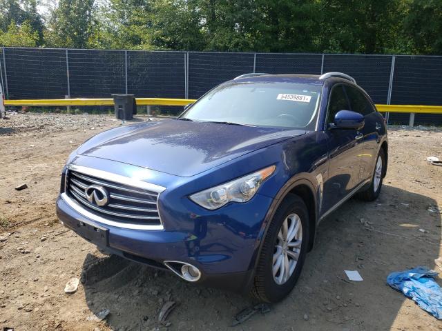 Photo 2 from auction – 2015 INFINITI QX70 with VIN JN8CS1MW3FM483792