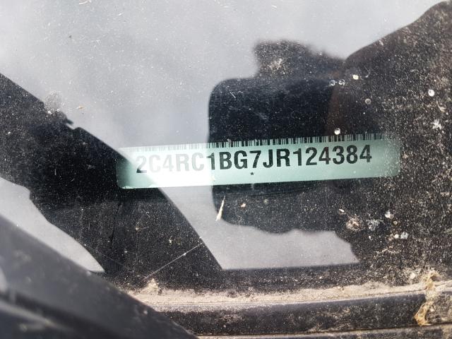 Photo 10 from auction – 2018 CHRYSLER PACIFICA T with VIN 2C4RC1BG7JR124384