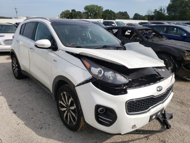 KIA SPORTAGE E 2017 with VIN KNDPNCAC8H7271613 - Photo from auction