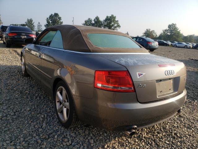 Photo 3 from auction – 2007 AUDI A4 3.2 CAB with VIN WAUDH48H77K024741