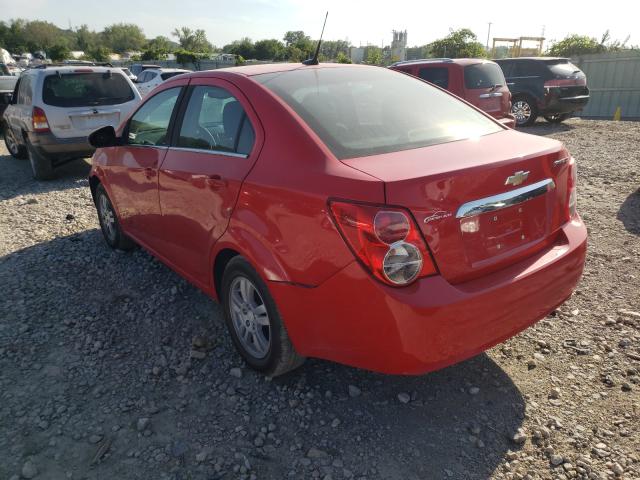 Photo 3 from auction – 2014 CHEVROLET SONIC LT with VIN 1G1JC5SH8E4141399