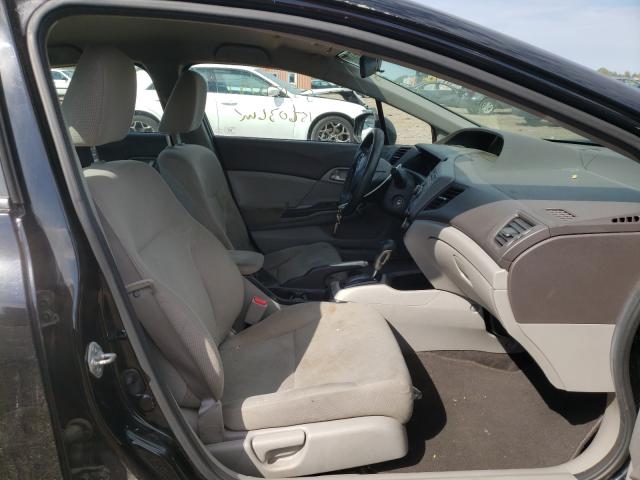 Photo 5 from auction – 2012 HONDA CIVIC LX with VIN 19XFB2F57CE025847