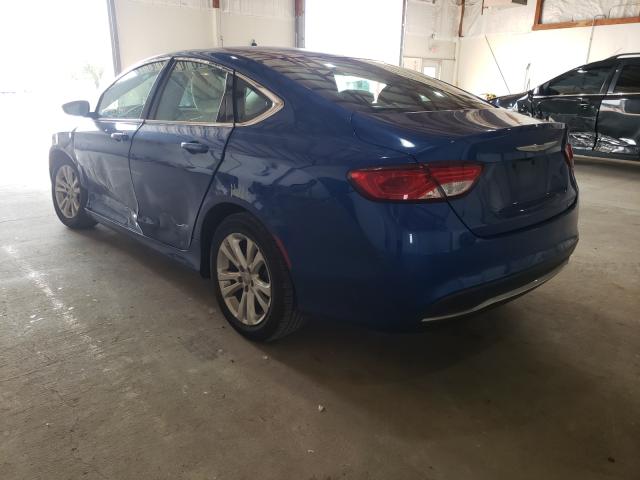 Photo 3 from auction – 2015 CHRYSLER 200 LIMITE with VIN 1C3CCCAB3FN646963