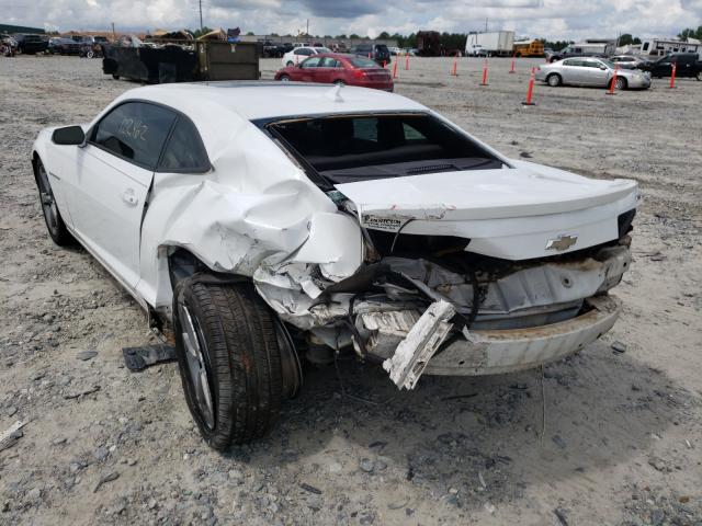 Photo 3 from auction – 2013 CHEVROLET CAMARO LT with VIN 2G1FB1E33D9127309