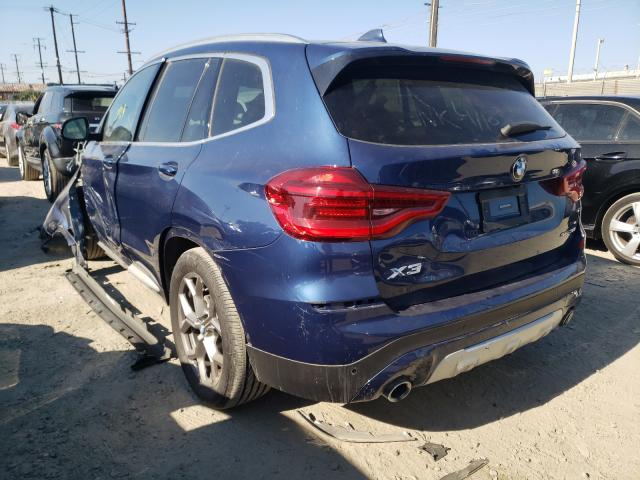 Photo 3 from auction – 2021 BMW X3 SDRIVE3 with VIN 5UXTY3C0XM9E27336