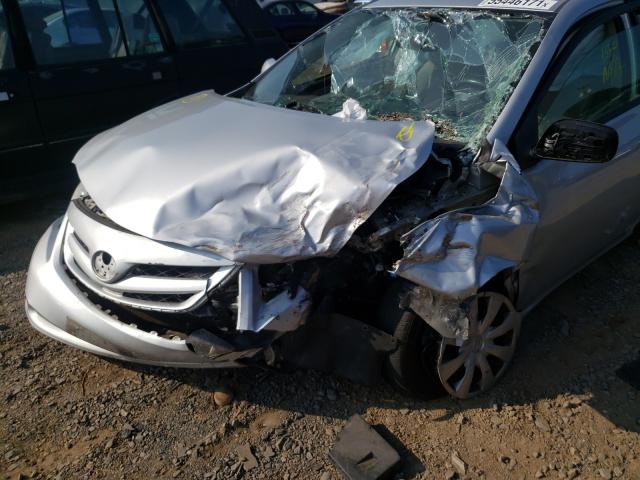 Photo 9 from auction – 2011 TOYOTA COROLLA BA with VIN JTDBU4EE7B9153840