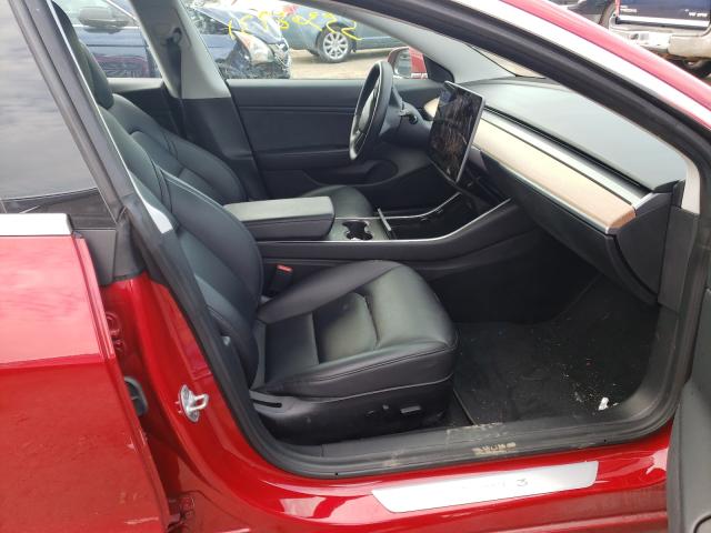 Photo 5 from auction – 2018 TESLA MODEL 3 with VIN 5YJ3E1EB3JF133546