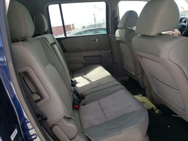 Photo 6 from auction – 2014 HONDA PILOT LX with VIN 5FNYF3H23EB020261