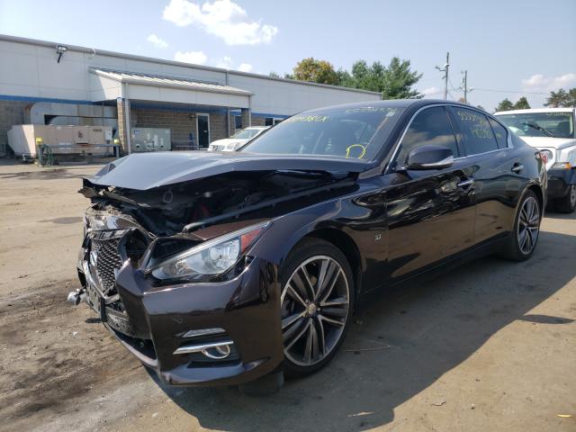 Photo 2 from auction – 2014 INFINITI Q50 BASE with VIN JN1BV7AR3EM680298
