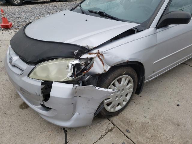 Photo 9 from auction – 2005 HONDA CIVIC LX with VIN 2HGES16535H539550