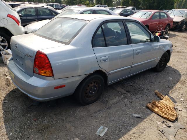 Photo 4 from auction – 2005 HYUNDAI ACCENT with VIN KMHCG45CX5U652820