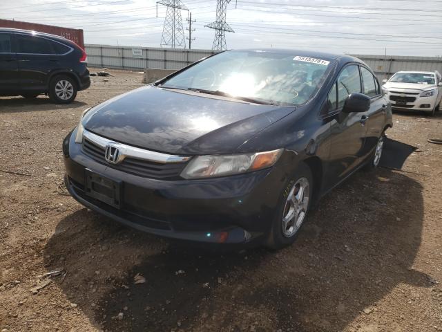 Photo 2 from auction – 2012 HONDA CIVIC LX with VIN 19XFB2F57CE025847