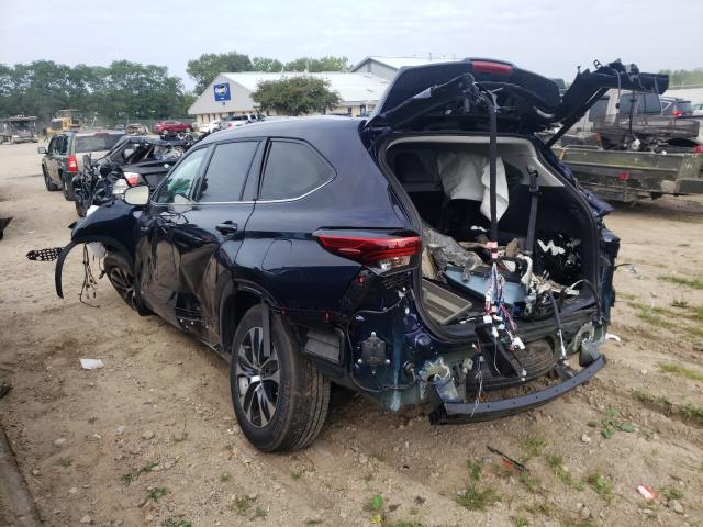 Photo 3 from auction – 2021 TOYOTA HIGHLANDER with VIN 5TDGBRCH3MS045175