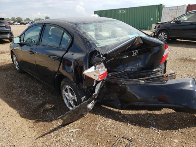 Photo 3 from auction – 2012 HONDA CIVIC LX with VIN 19XFB2F57CE025847