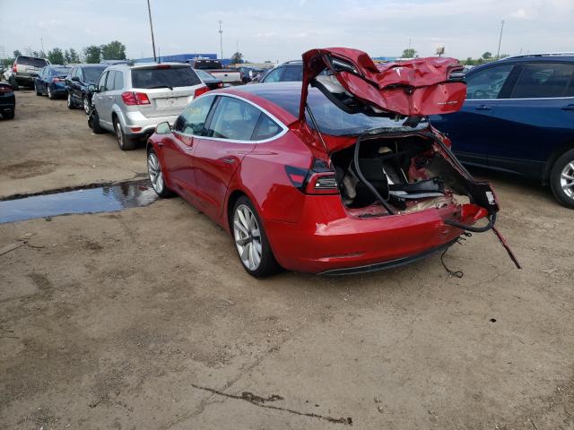 Photo 3 from auction – 2018 TESLA MODEL 3 with VIN 5YJ3E1EB3JF133546
