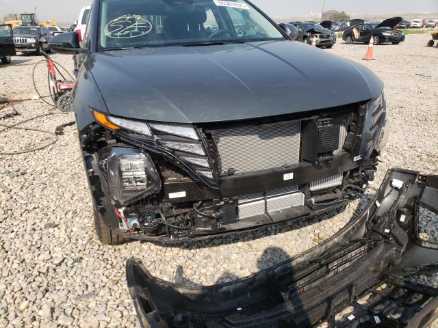 Photo 9 from auction – 2022 HYUNDAI TUCSON SEL with VIN KM8JFCA16NU011172