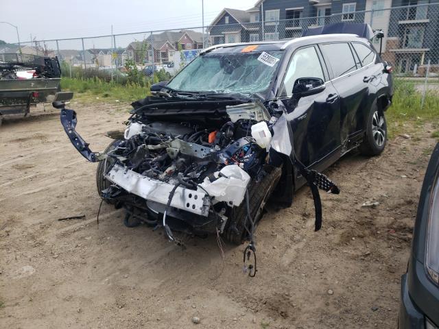 Photo 2 from auction – 2021 TOYOTA HIGHLANDER with VIN 5TDGBRCH3MS045175