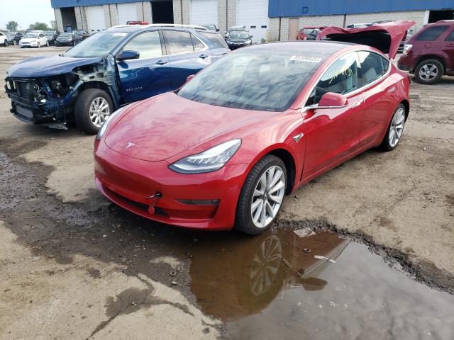 Photo 2 from auction – 2018 TESLA MODEL 3 with VIN 5YJ3E1EB3JF133546