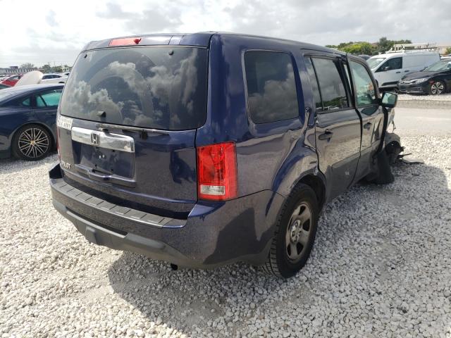 Photo 4 from auction – 2014 HONDA PILOT LX with VIN 5FNYF3H23EB020261