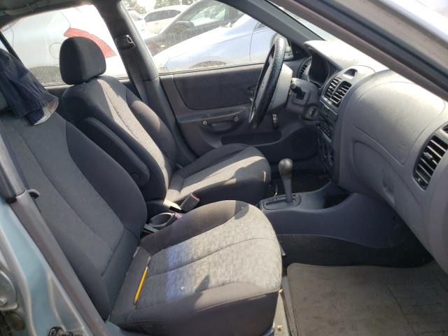 Photo 5 from auction – 2005 HYUNDAI ACCENT with VIN KMHCG45CX5U652820