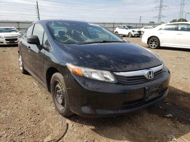HONDA CIVIC LX 2012 with VIN 19XFB2F57CE025847 - Photo from auction